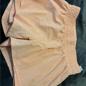 Reebok Light Peach Elastic Shorts